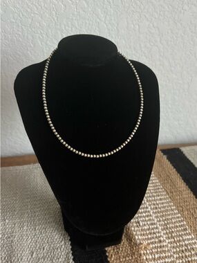 3mm Sterling Silver Pearls